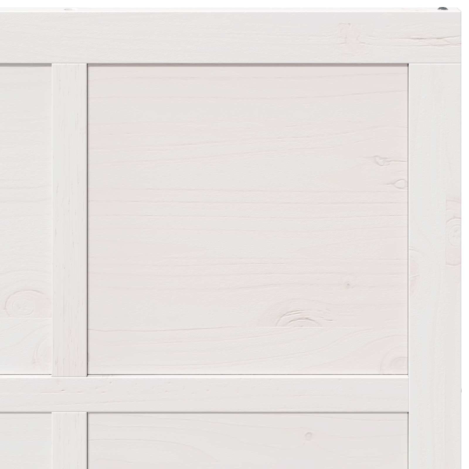 Vrata staje Bijela 90 x 2,5 x 208 cm Masivna borovina