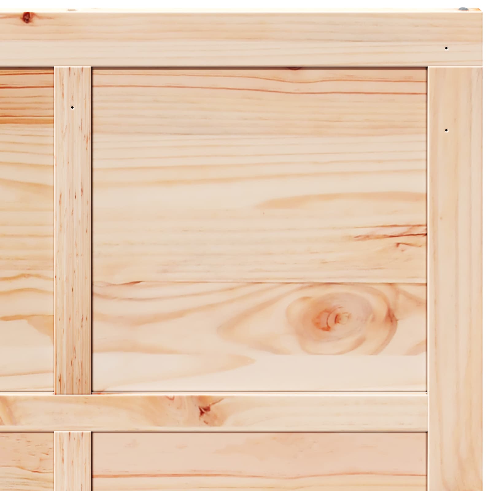 Vrata staje Prirodna 80 x 2,5 x 208 cm Masivna borovina