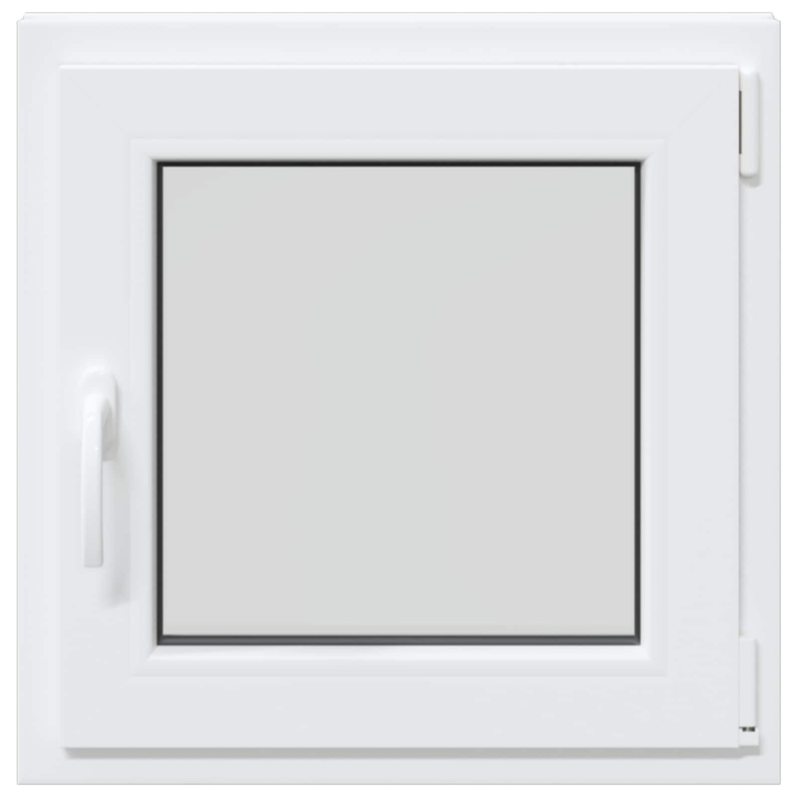 Prozor za podrum RISOR 50 x 50 cm PVC i staklo Bijela