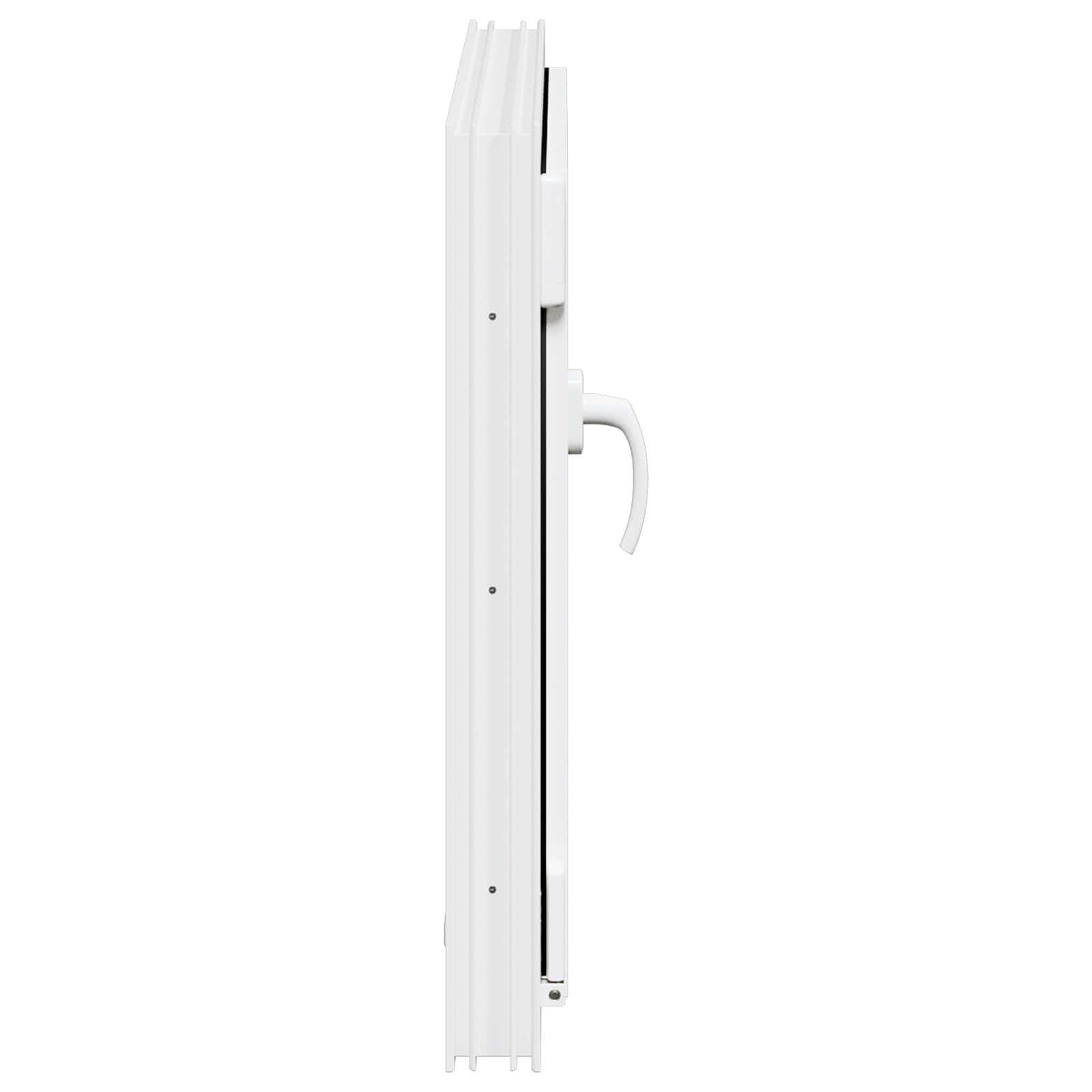 Prozor za podrum RISOR 50 x 50 cm PVC i staklo Bijela