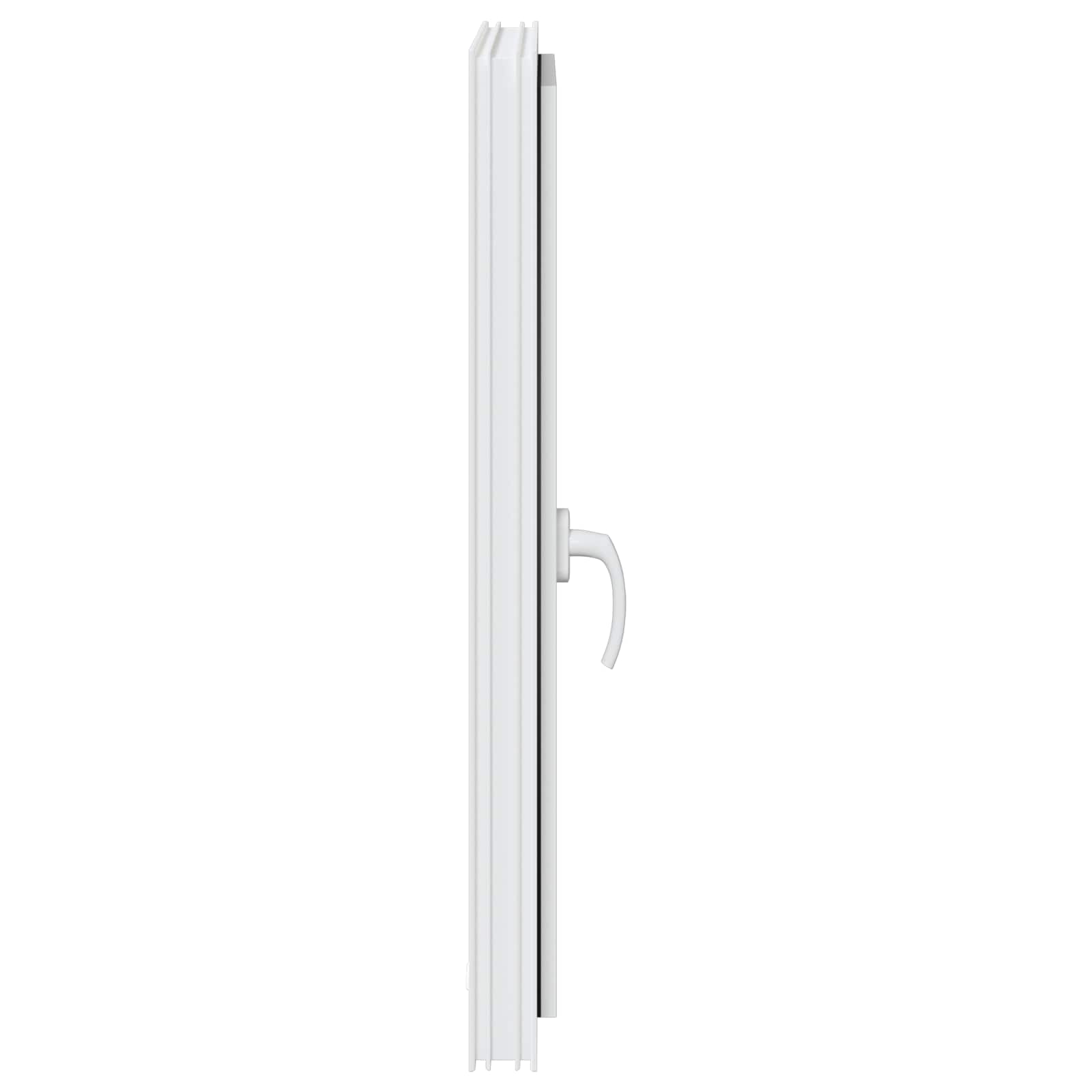 Prozor za podrum RISOR 60 x 80 cm PVC i staklo Bijela