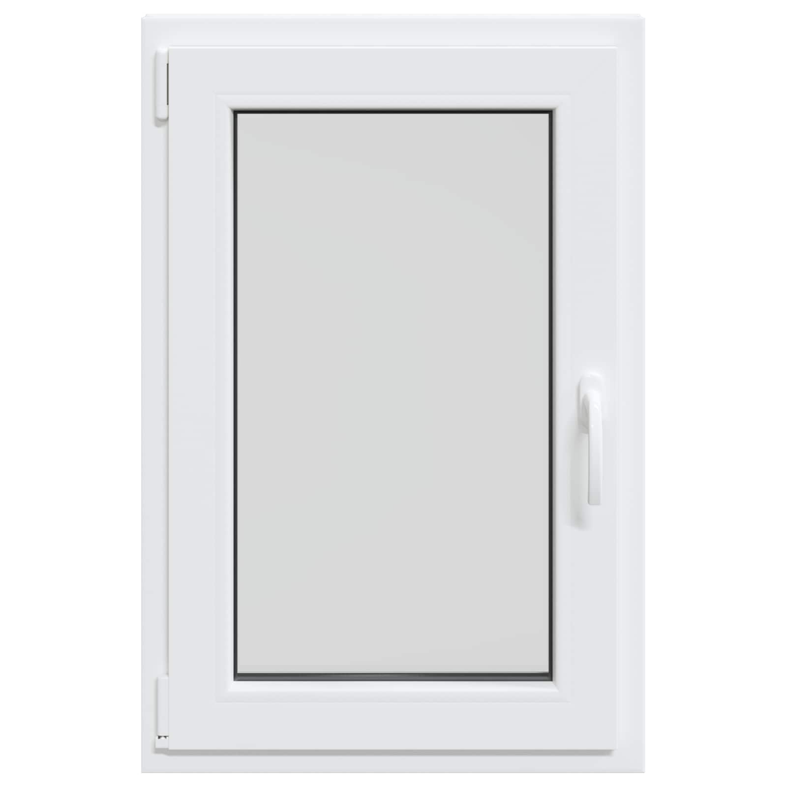 Prozor za podrum RISOR 60 x 90 cm PVC i staklo Bijela