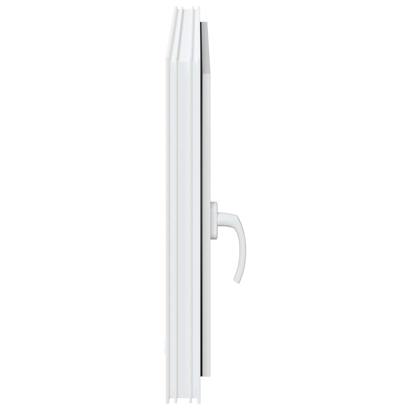 Prozor za podrum RISOR 90 x 70 cm PVC i staklo Bijela