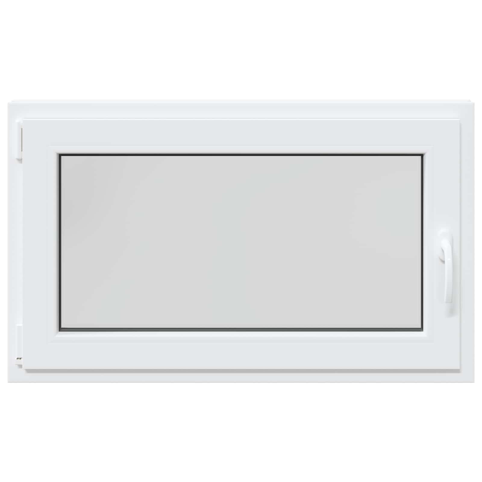 Prozor za podrum RISOR 100 x 70 cm PVC i staklo Bijela