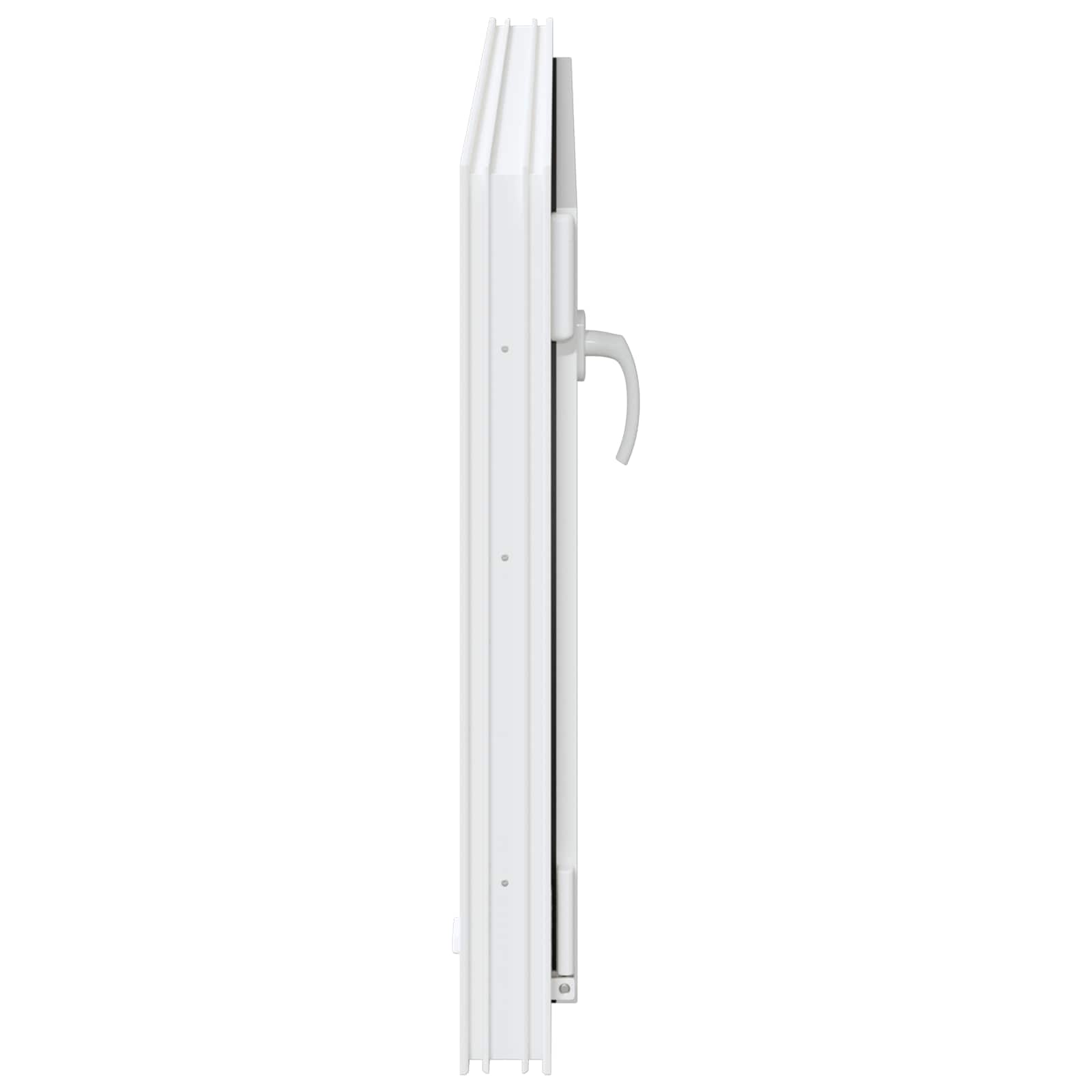 Prozor za podrum RISOR 100 x 70 cm PVC i staklo Bijela