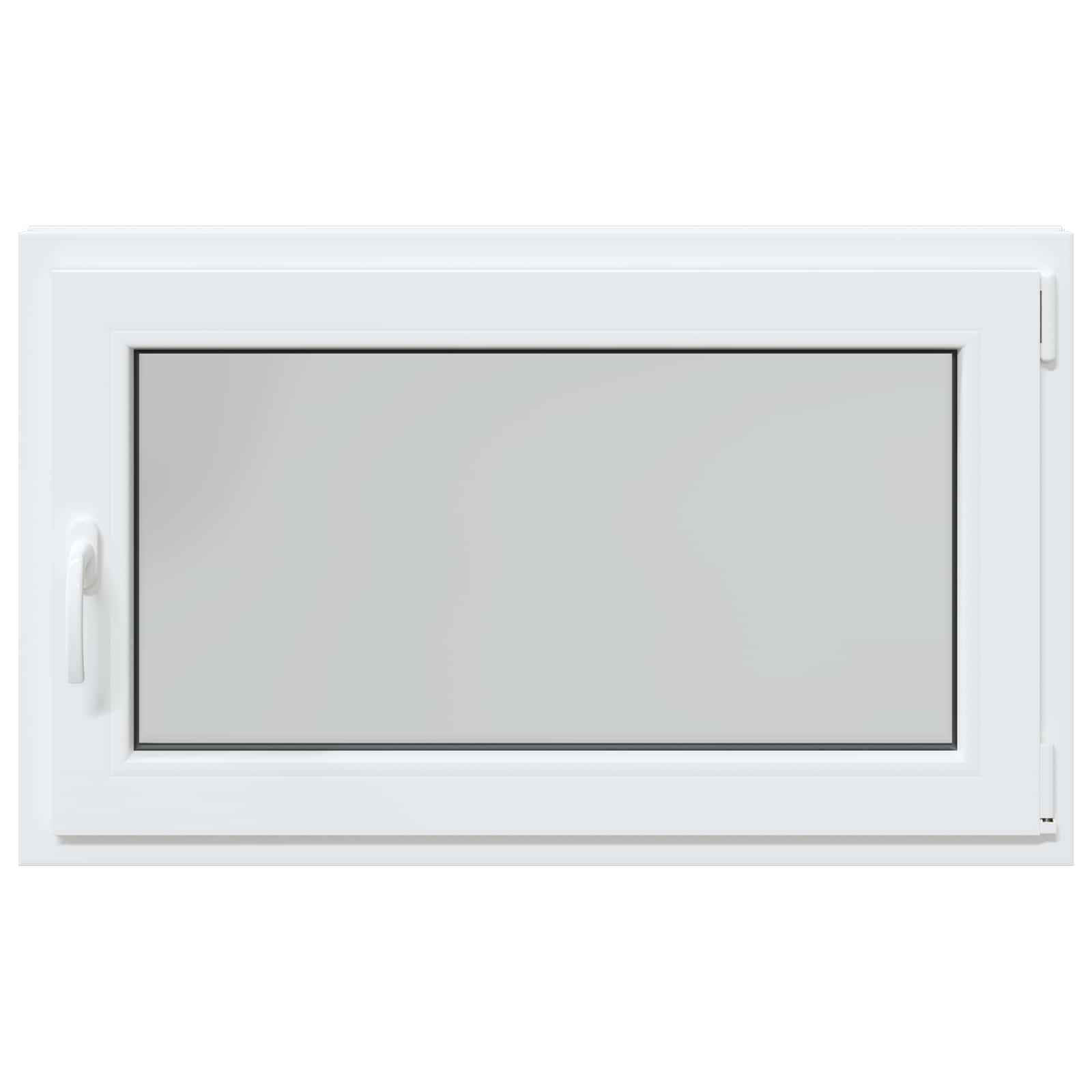 Prozor za podrum RISOR 100 x 70 cm PVC i staklo Bijela