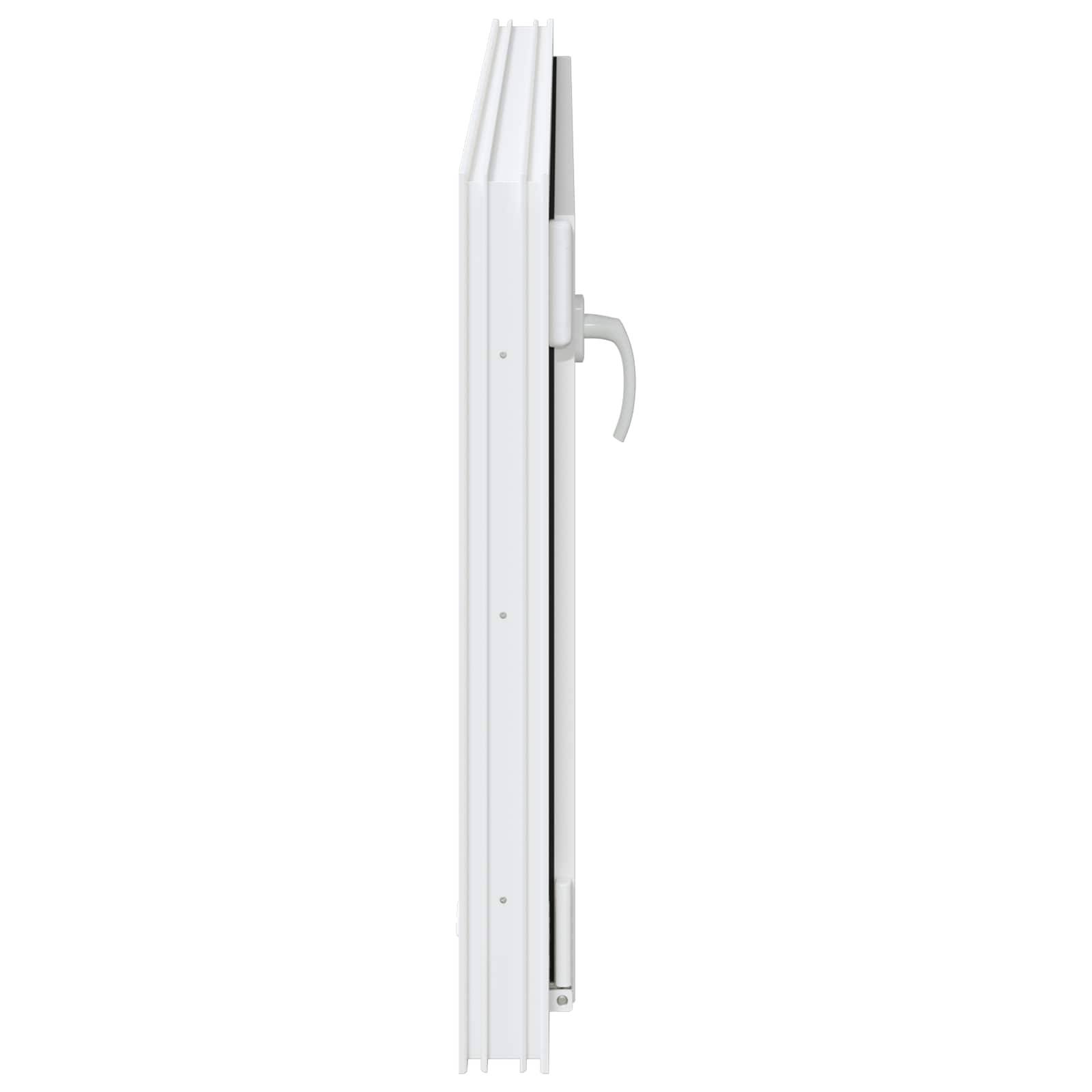 Prozor za podrum RISOR 110 x 70 cm PVC i staklo Bijela