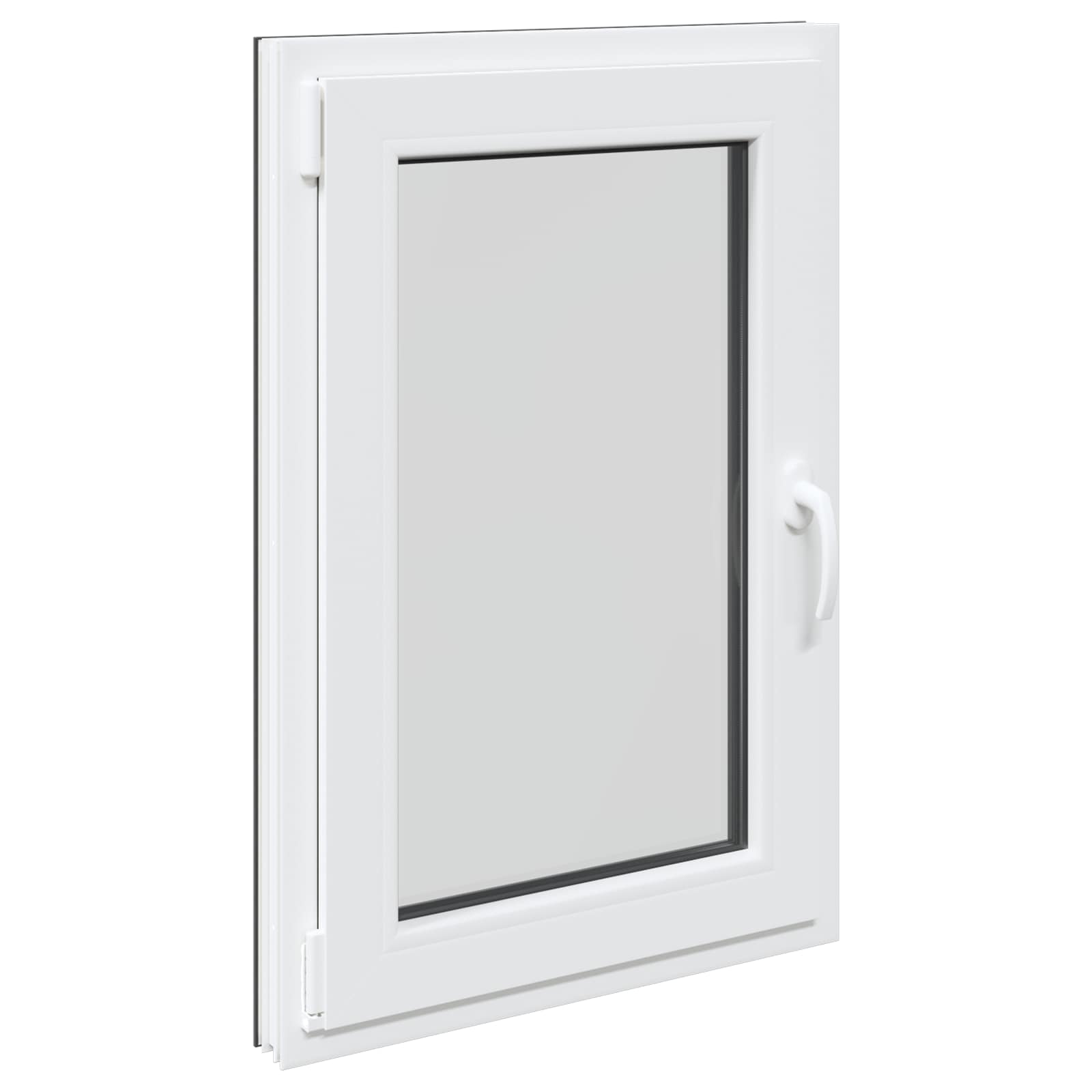 Prozor za podrum RISOR 60 x 90 cm PVC i staklo Antracit