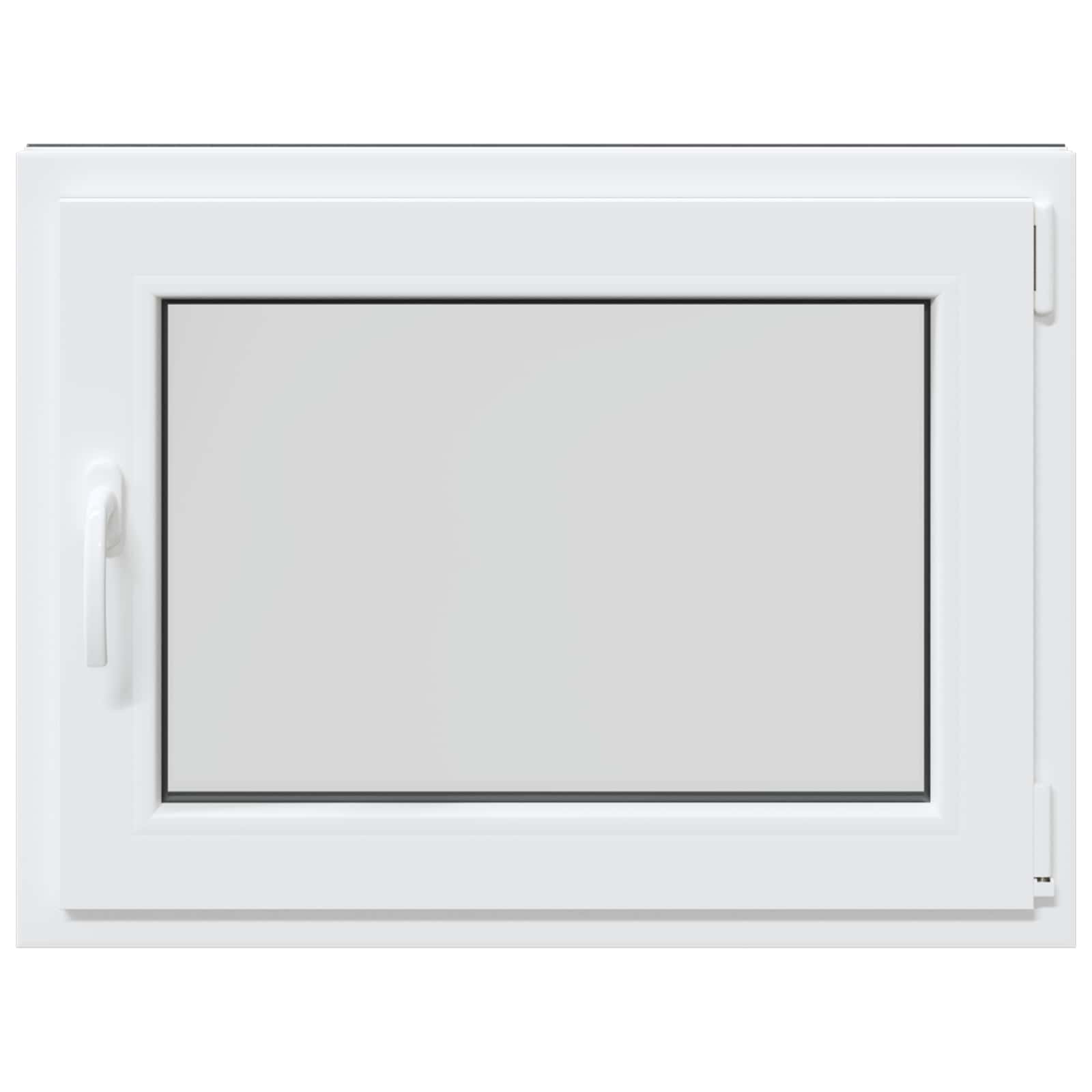 Prozor za podrum RISOR 80 x 60 cm PVC i staklo Antracit