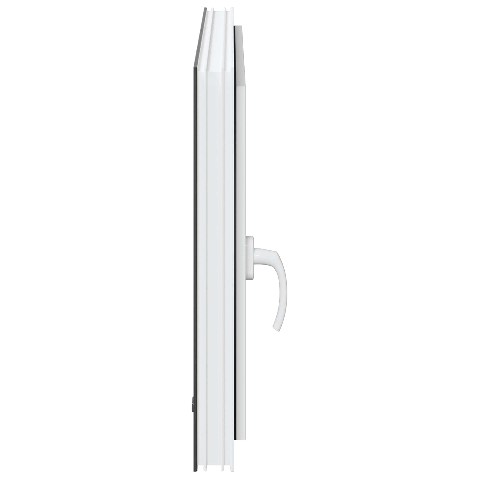Prozor za podrum RISOR 90 x 50 cm PVC i staklo Antracit