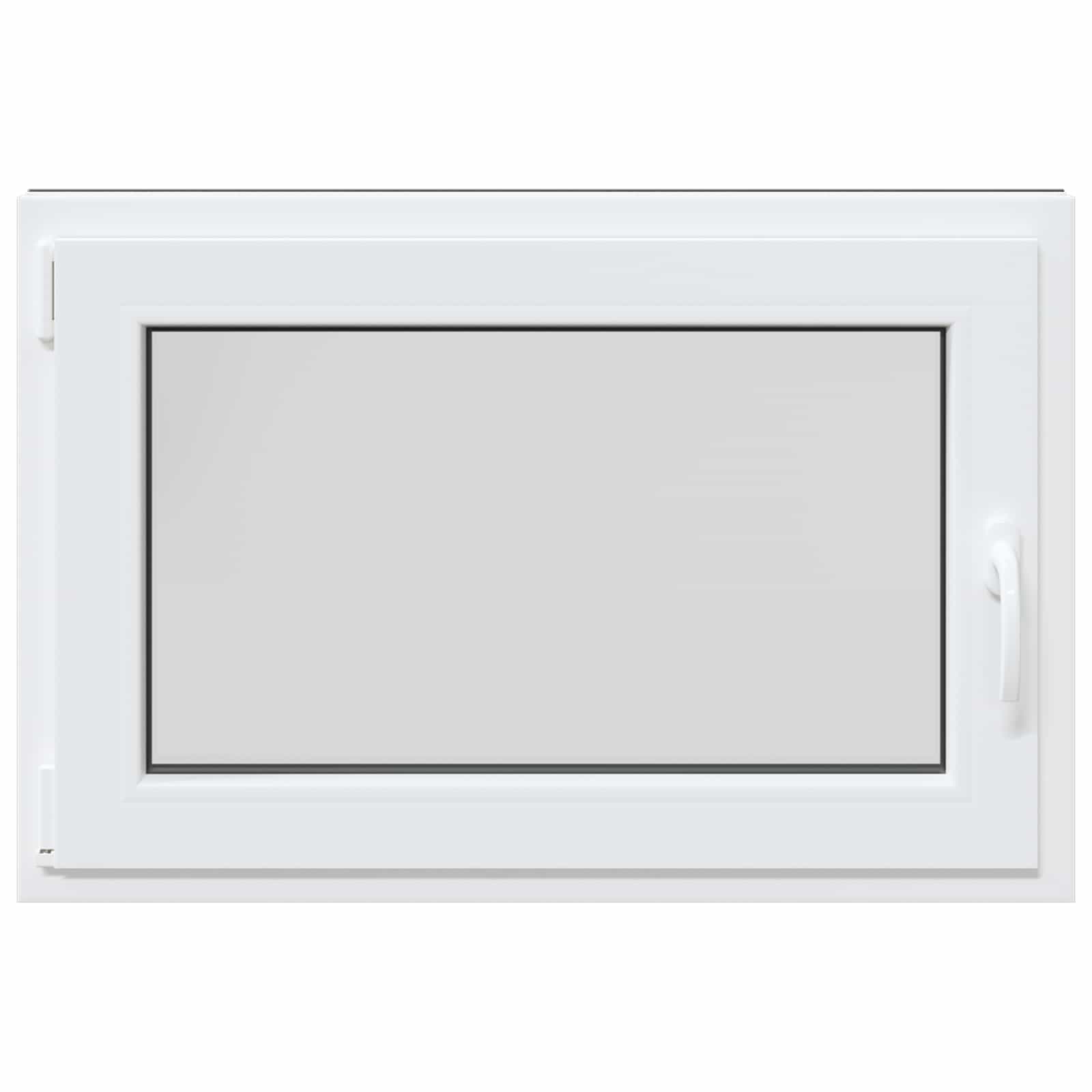 Prozor za podrum RISOR 90 x 60 cm PVC i staklo Antracit