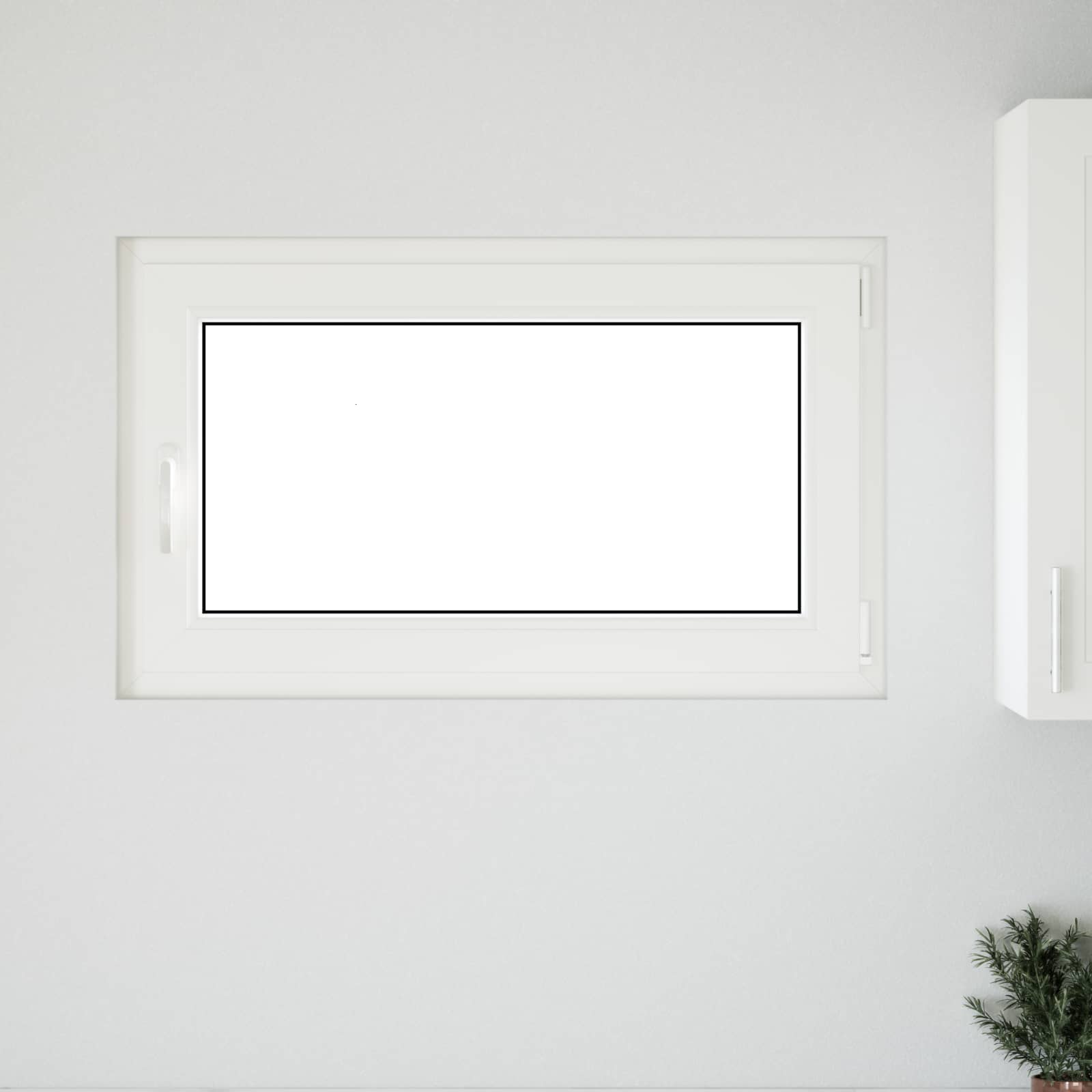 Prozor za podrum RISOR 100 x 60 cm PVC i staklo Antracit