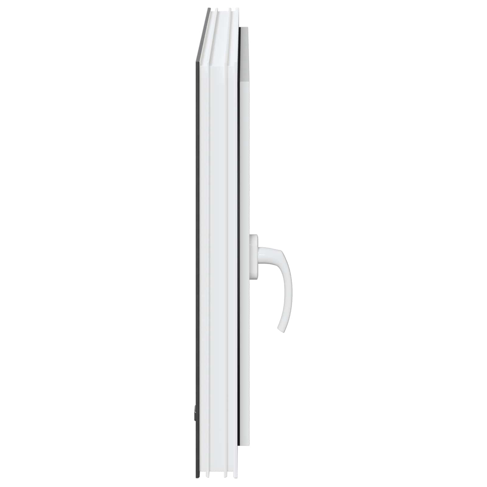 Prozor za podrum RISOR 80 x 60 cm PVC i staklo Antracit