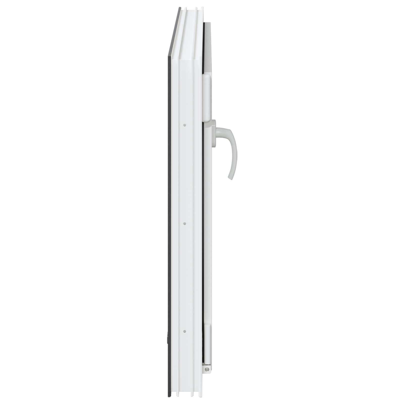 Prozor za podrum RISOR 90 x 60 cm PVC i staklo Antracit