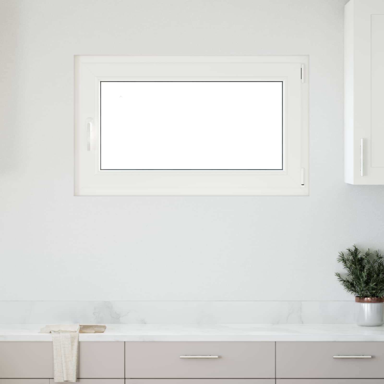 Prozor za podrum RISOR 100 x 50 cm PVC i staklo Antracit