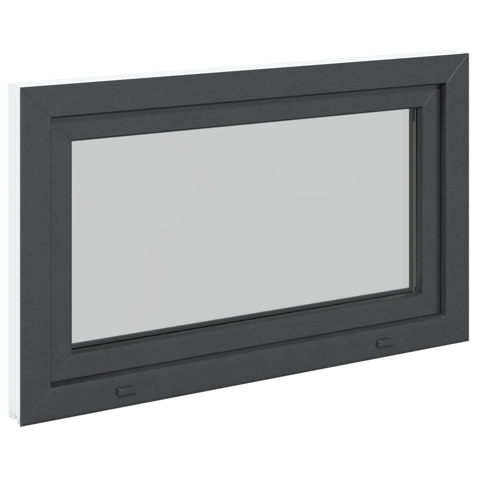 Prozor za podrum RISOR 100 x 50 cm PVC i staklo Antracit
