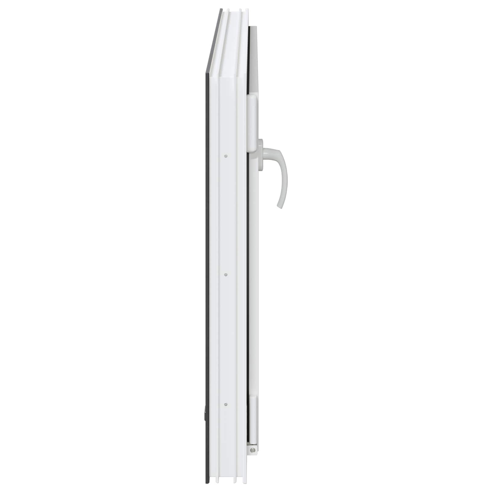 Prozor za podrum RISOR 100 x 70 cm PVC i staklo Antracit