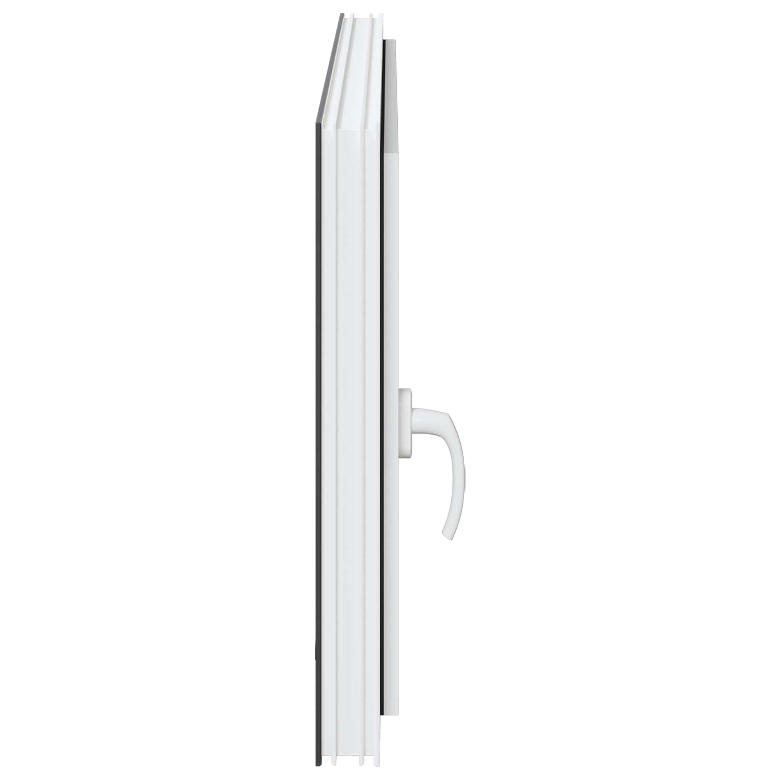 Prozor za podrum RISOR 110 x 50 cm PVC i staklo Antracit