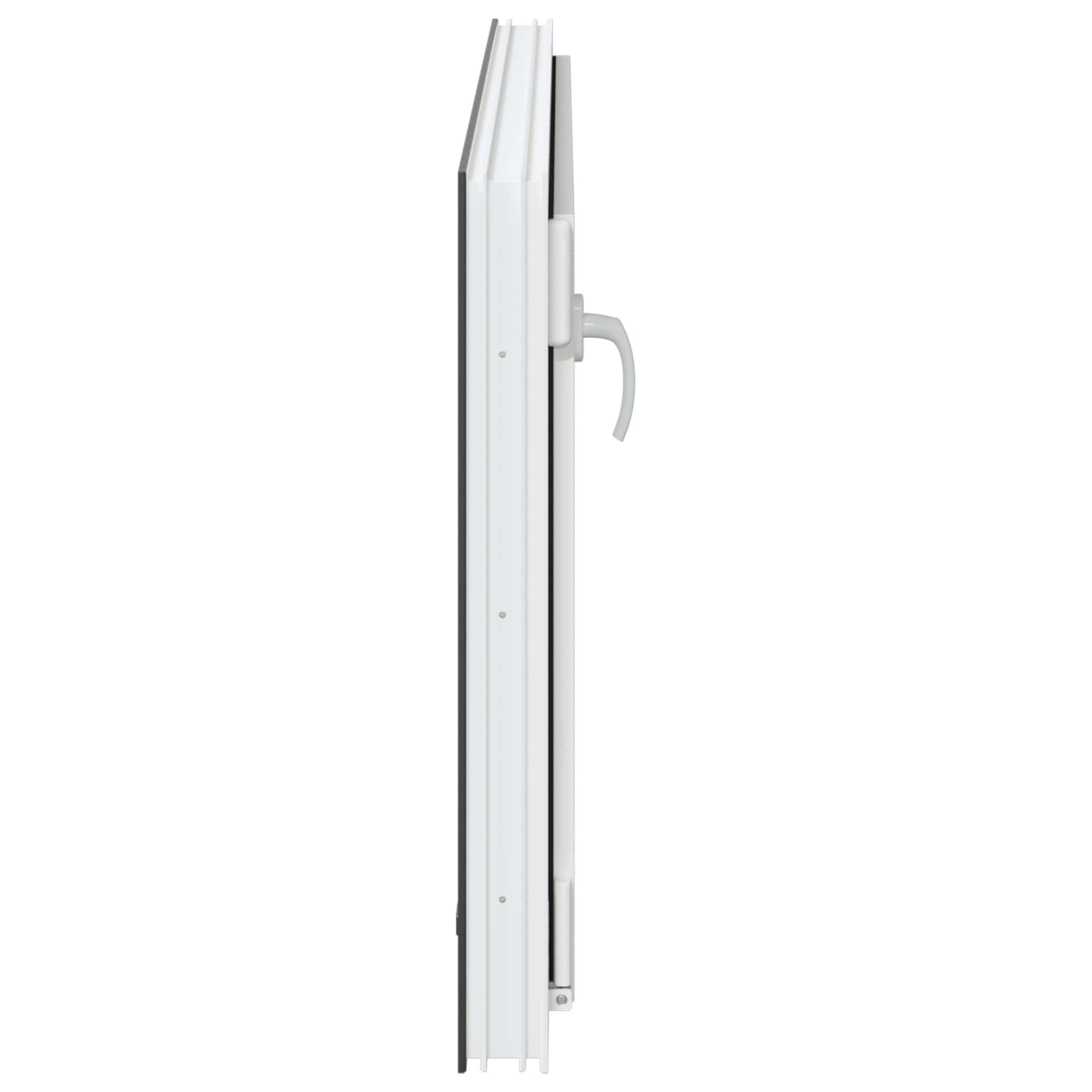 Prozor za podrum RISOR 110 x 50 cm PVC i staklo Antracit
