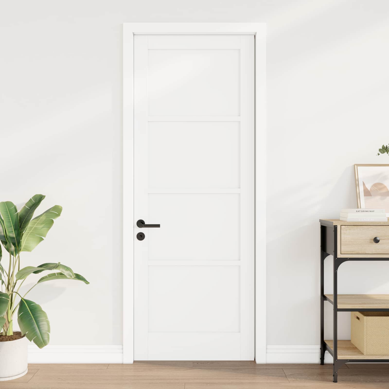 Unutarnja vrata Bijela 78 x 211 cm Šperploča