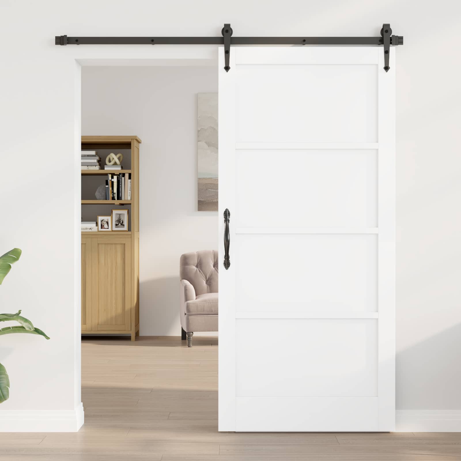 Unutarnja vrata Bijela 93 x 202 cm Šperploča