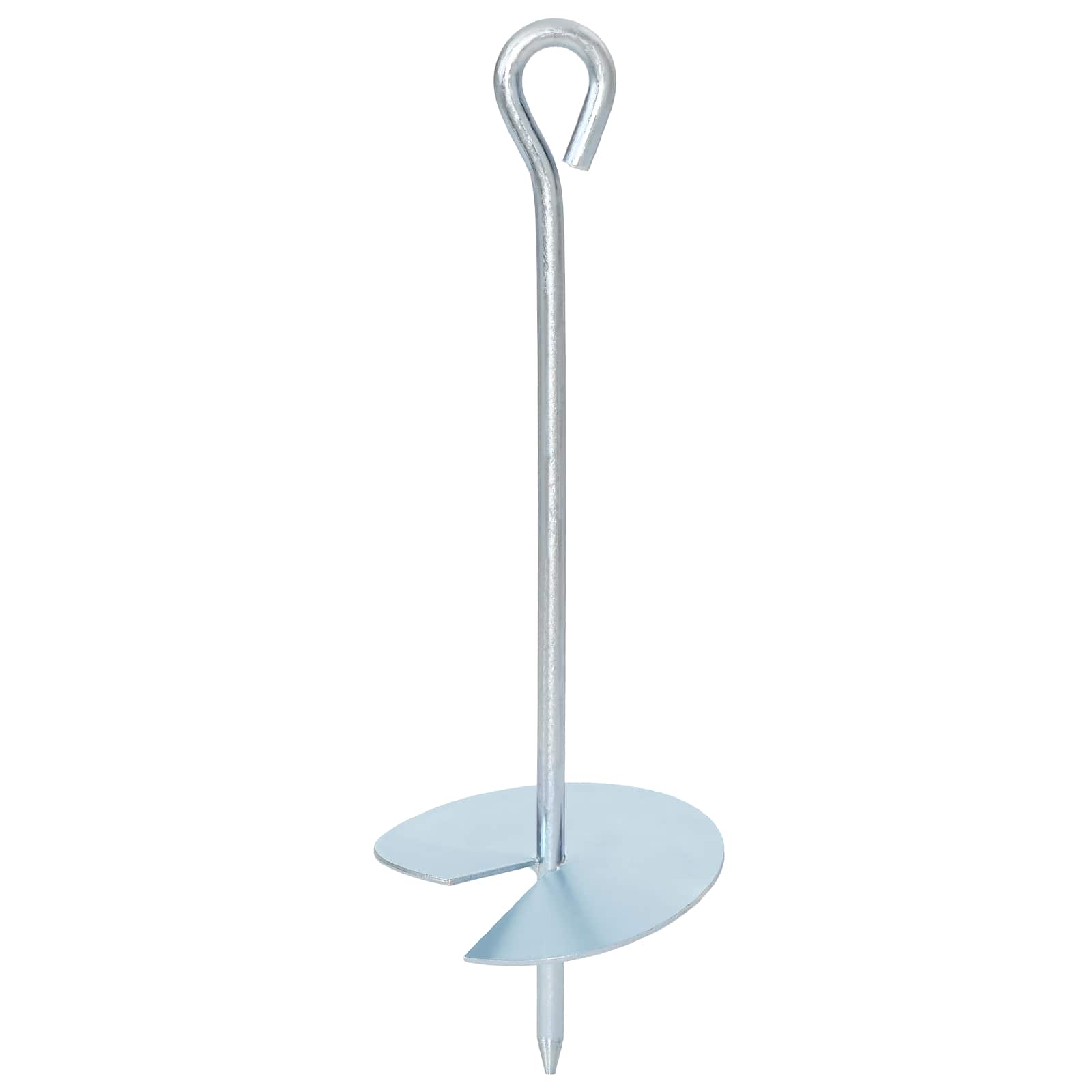 Zemaljska sidra 6 pcs Srebrna Ø10 x 30 cm Galvanizirani metal