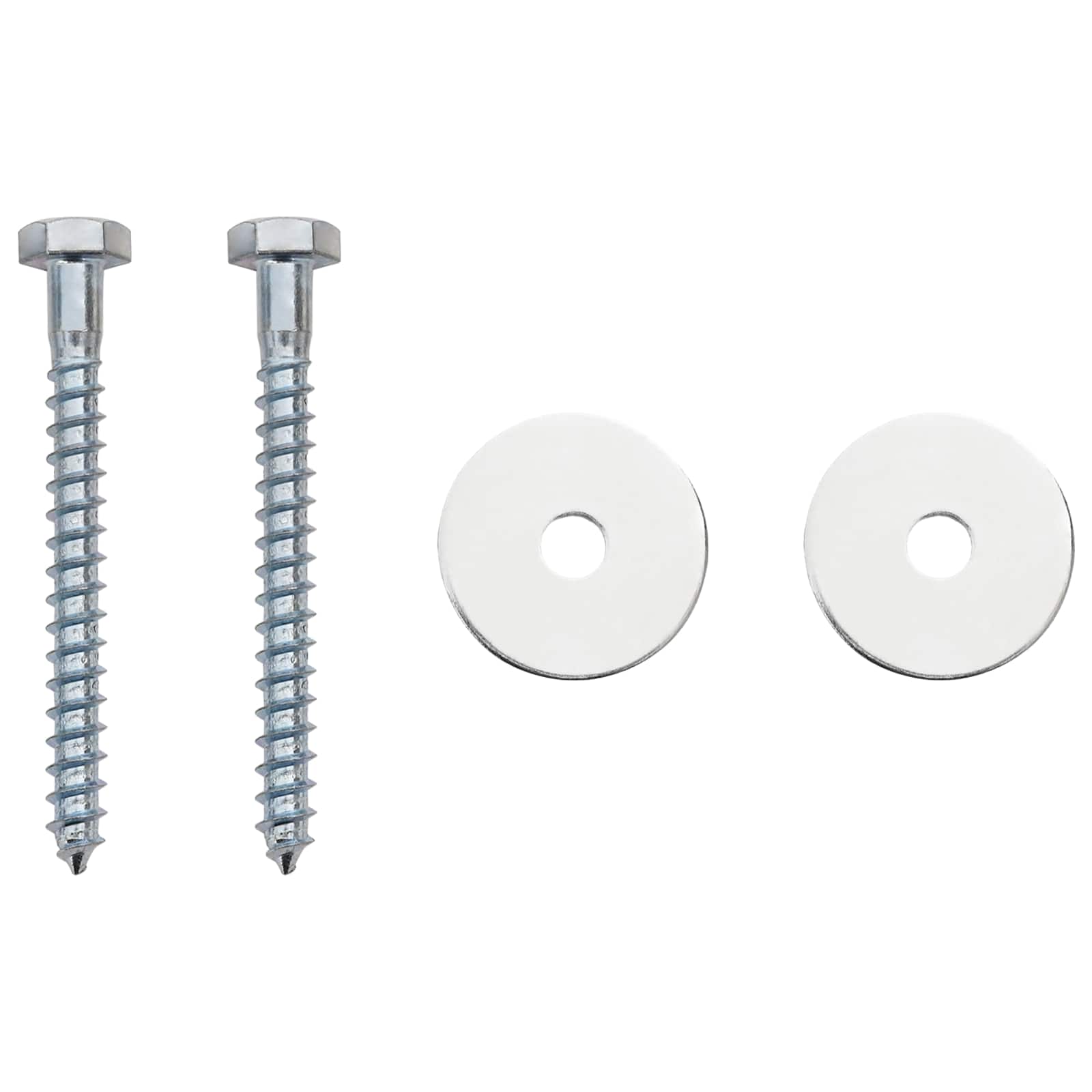 Zemaljska sidra 2 pcs Srebrna Ø10 x 60 cm Galvanizirani metal