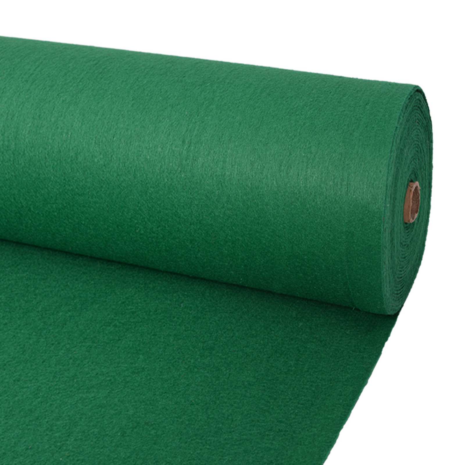 Tepih Jednobojno Zelena 1 x 24 m Tkanina