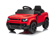 Licencirani auto na akumulator Land Rover Defender 4x4 - crveni