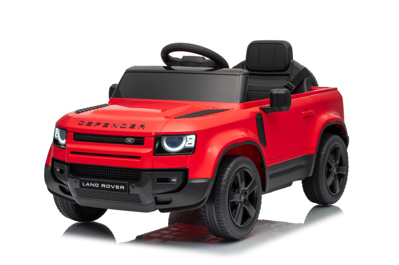 Licencirani auto na akumulator Land Rover Defender 4x4 - crveni
