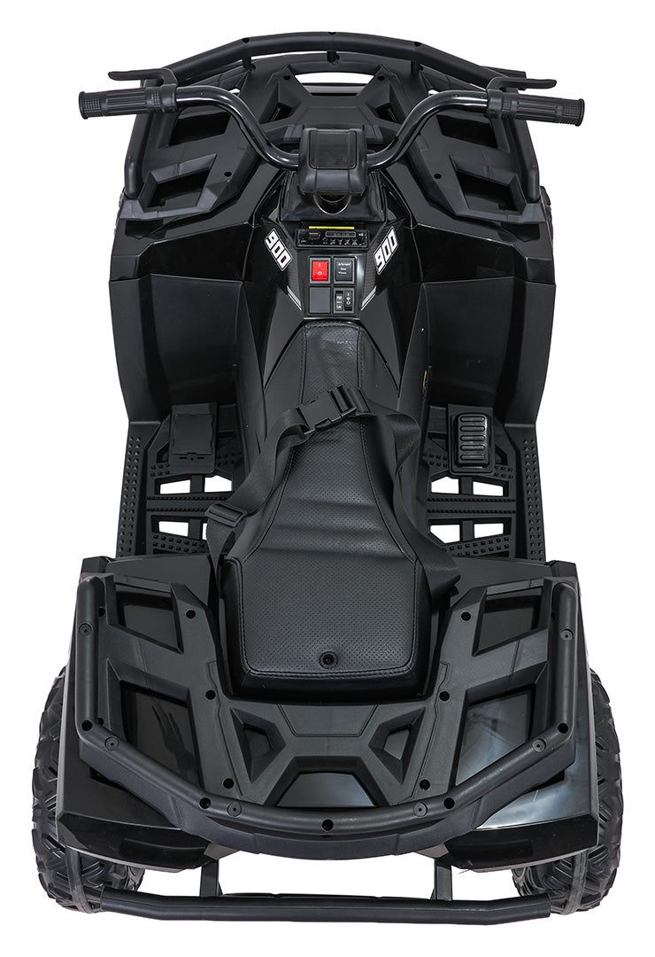 Quad na akumulator 4x4 ATV WOLF - crni