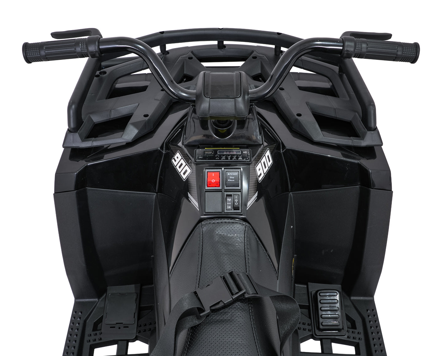Quad na akumulator 4x4 ATV WOLF - crni