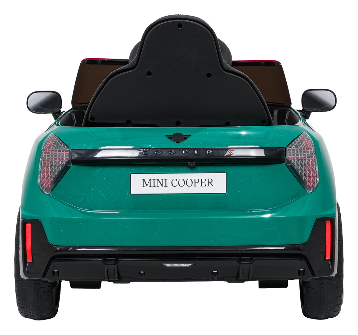 Licencirani auto na akumulator Mini Cooper - zeleni
