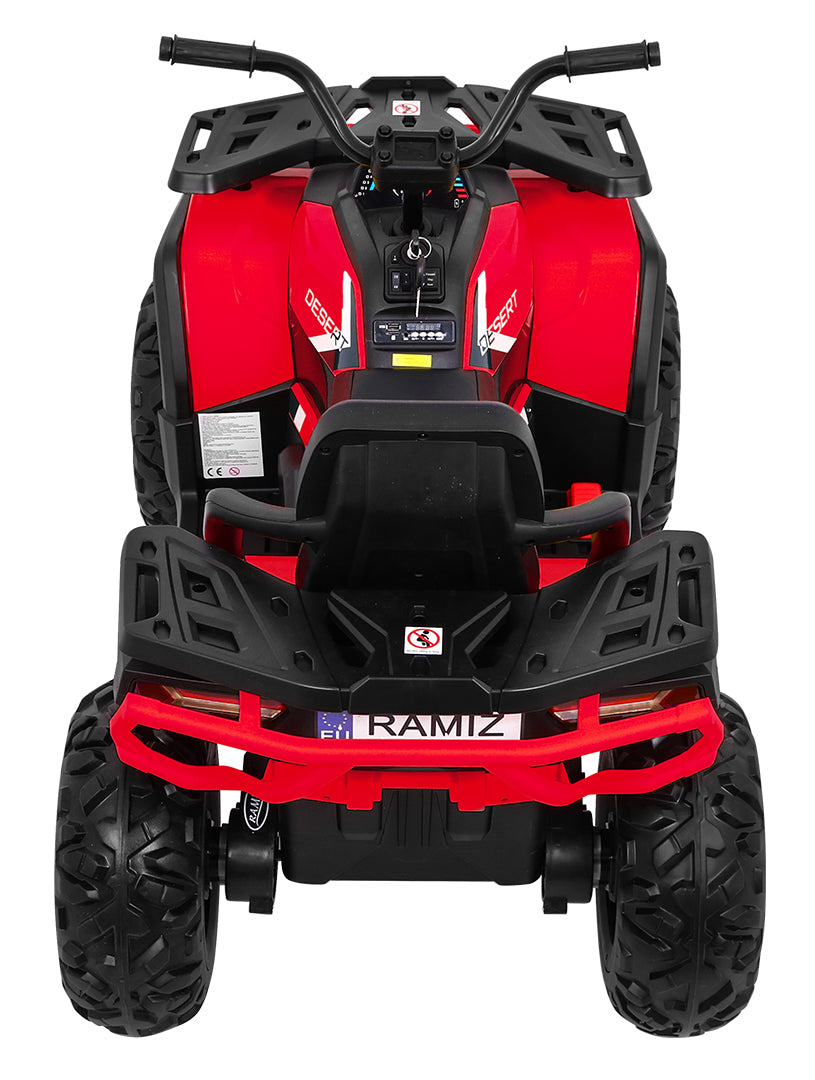 Quad na akumulator ATV Desert 4x4 - crveni