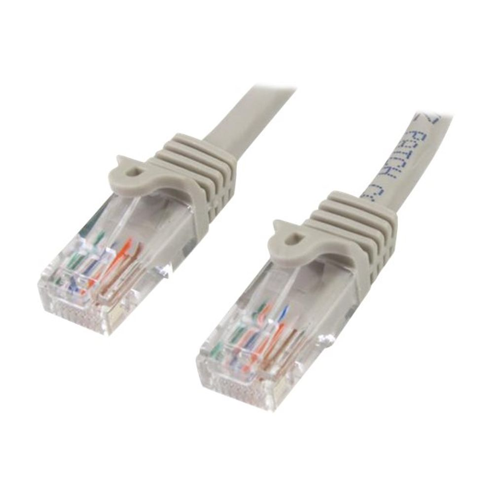 StarTech.com 45PAT2MGR kabel za umrežavanje Sivo 2 m Cat5e U/UTP (UTP)
