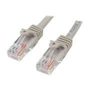 StarTech.com 45PAT2MGR kabel za umrežavanje Sivo 2 m Cat5e U/UTP (UTP)