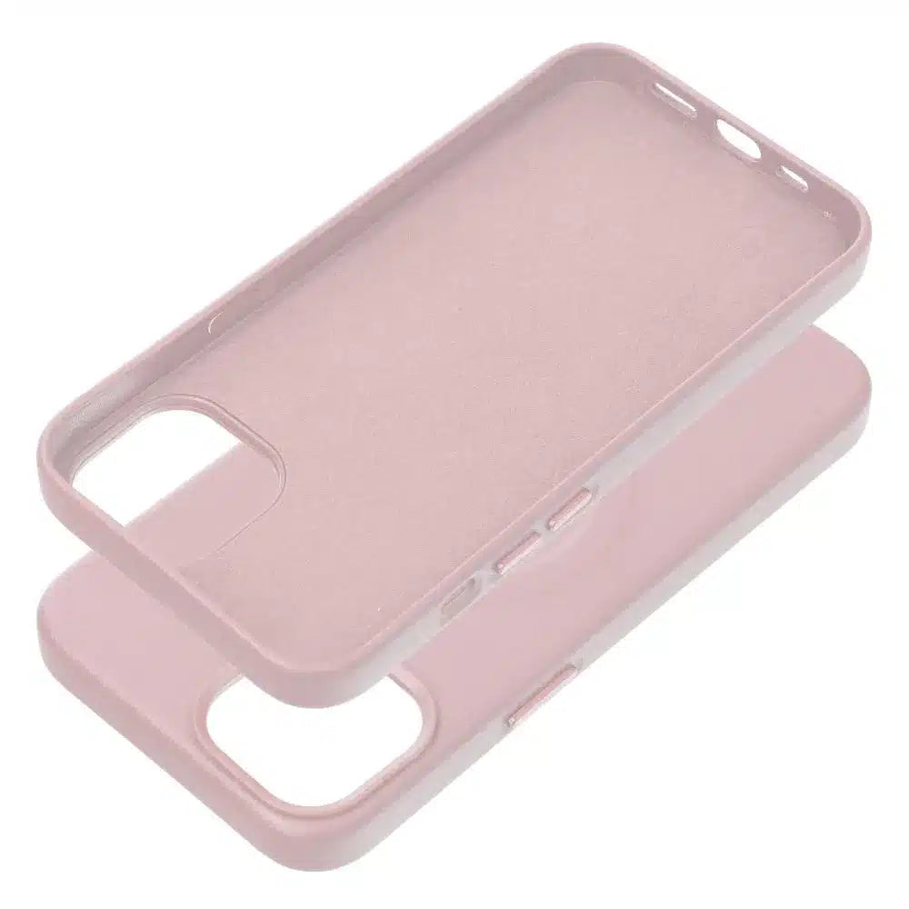 Roar kožna Mag Case maska kompatibilna s MagSafeom – za iPhone 12 pink