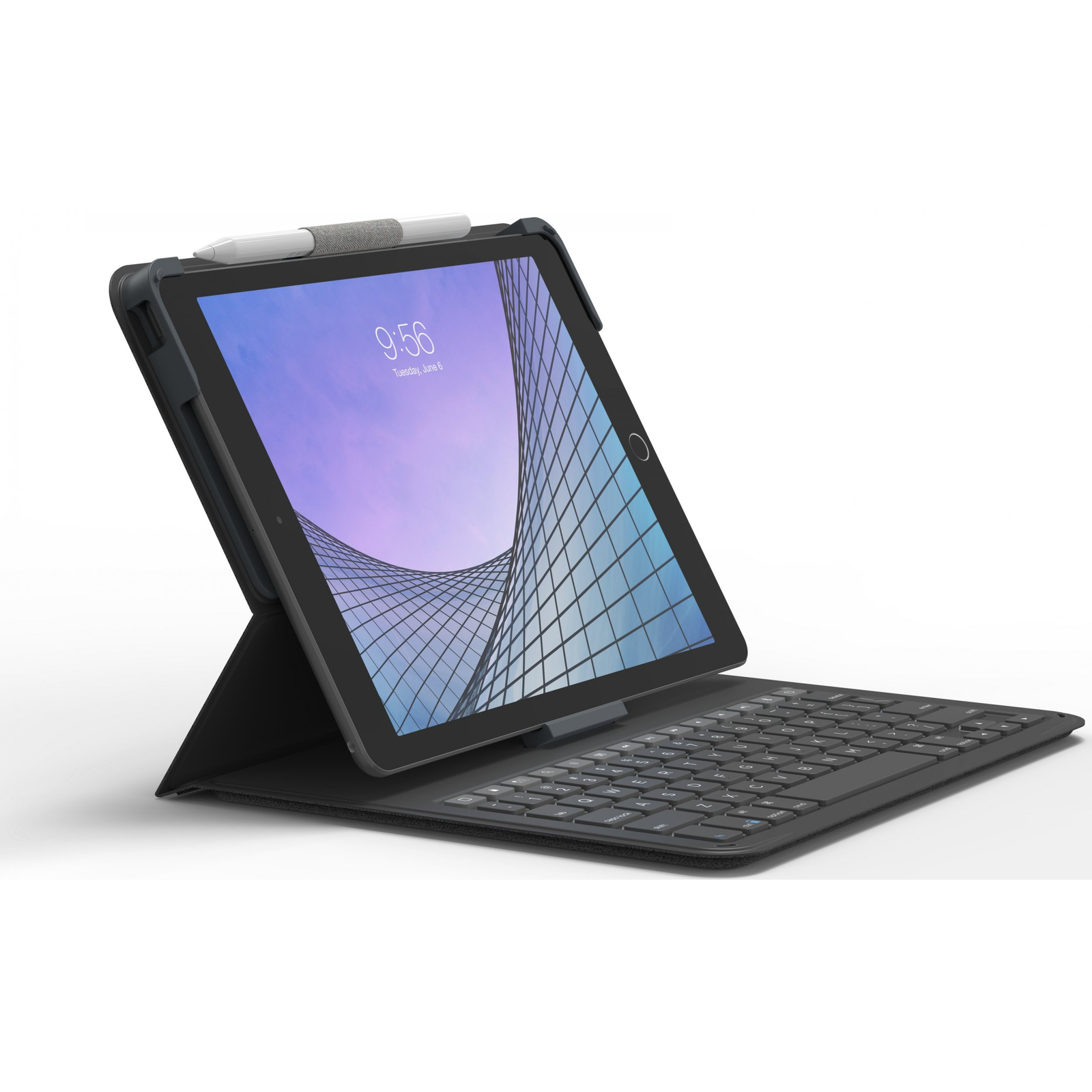ZAGG Messenger Folio 2 Njemački Bluetooth Ugljen