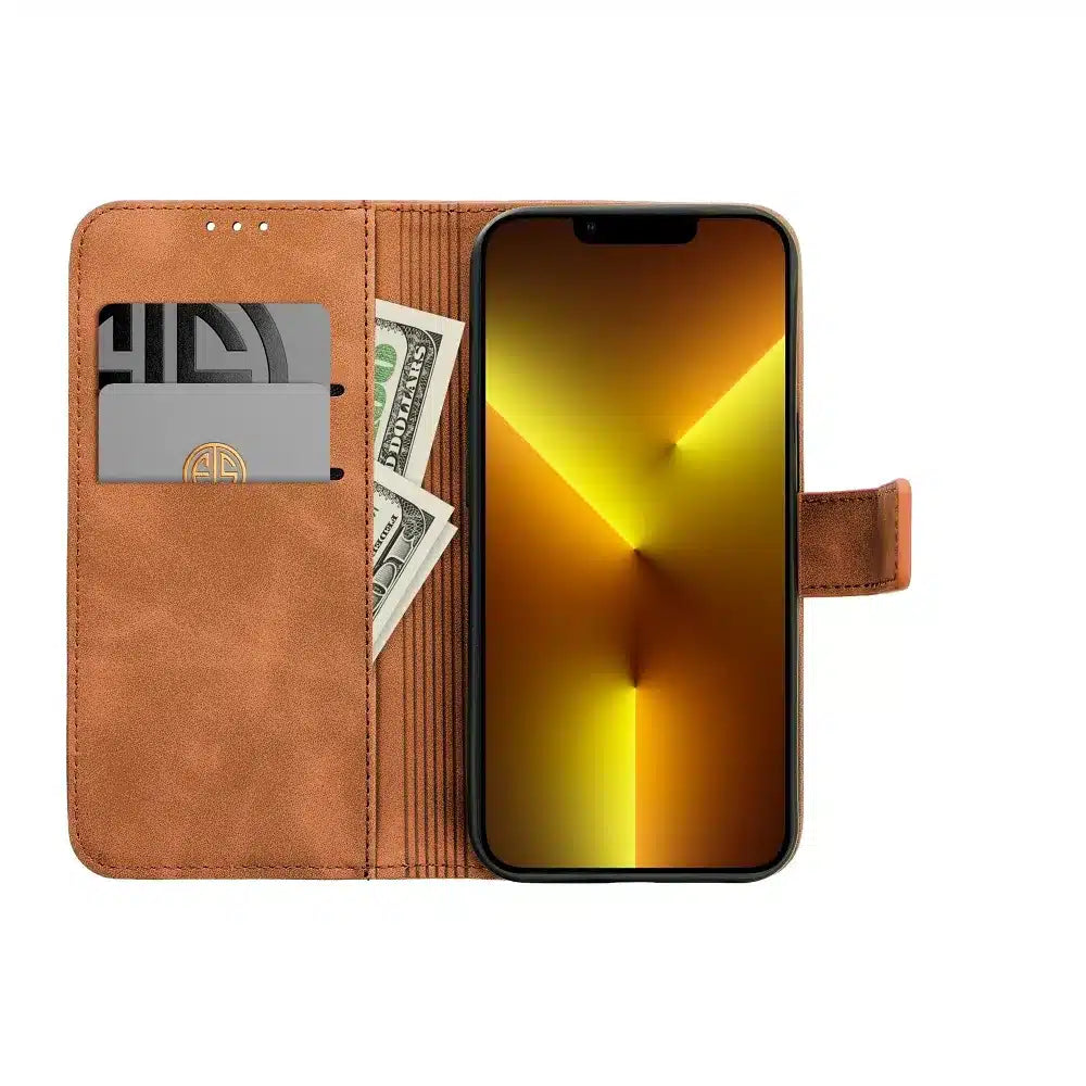 Pouzdro Tender flipové pro XIAOMI 13 Lite hnědé