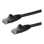 StarTech.com N6PATC150CMBK kabel za umrežavanje Crno 1,5 m Cat6 U/UTP (UTP)