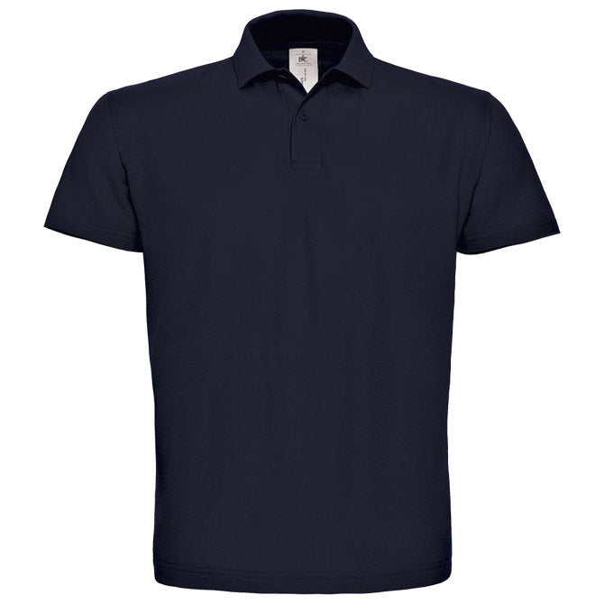 MAJICA KRATKI RUKAVI POLO B&C ID.001 180G TAMNO PLAVA S