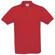 MAJICA KRATKI RUKAVI B&C SAFRAN POLO 180G CRVENA XL
