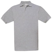 MAJICA KRATKI RUKAVI B&C SAFRAN POLO 180G SVIJETLO SIVA 2XL