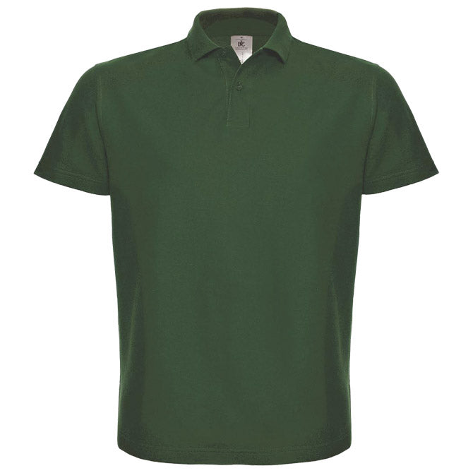 MAJICA KRATKI RUKAVI POLO B&C ID.001 180G TAMNO ZELENA XL