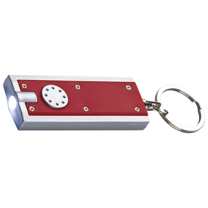 ROČNA LED SVETILKA PLASTIČNA Z ZANKO EASY 231105 RDEČA