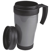 ŠALICA TERMO 400ML PVC EASY 561007 METALIK SIVA