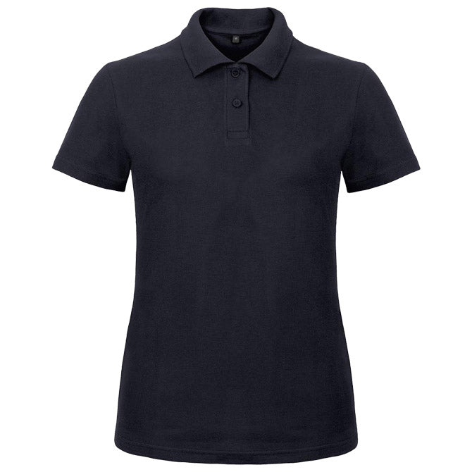 MAJICA KRATKI RUKAVI POLO B&C ID.001/WOMEN 180G TAMNO PLAVA L