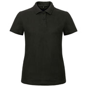 MAJICA KRATKI RUKAVI POLO B&C ID.001/WOMEN 180G CRNA M