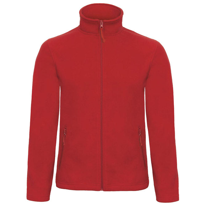 JAKNA ZIP-FLIS B&C ID.501 280G RDEČA S