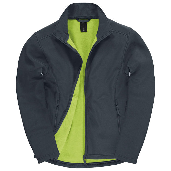 JAKNA ZIP UNISEKS B&C ID.701 SOFTSHELL TEMNO MODRA M
